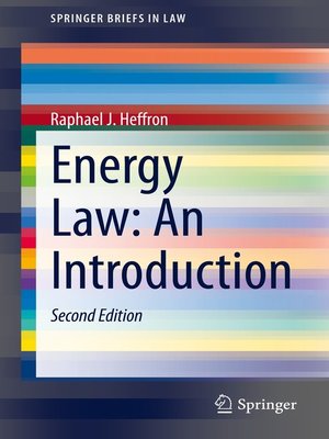cover image of Energy Law